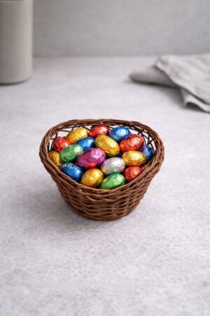 Coșuleț decorativ miniatural – model oval