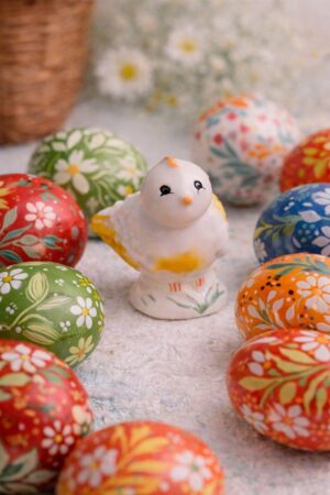 Figurină decorativă – Pui ceramic